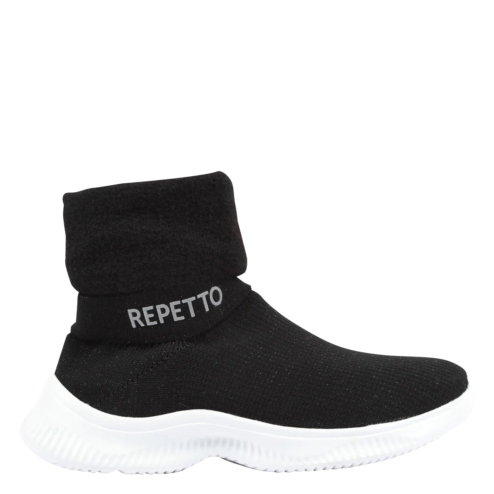  REPETTO   Sneakers calze in maglia stretch | Nero