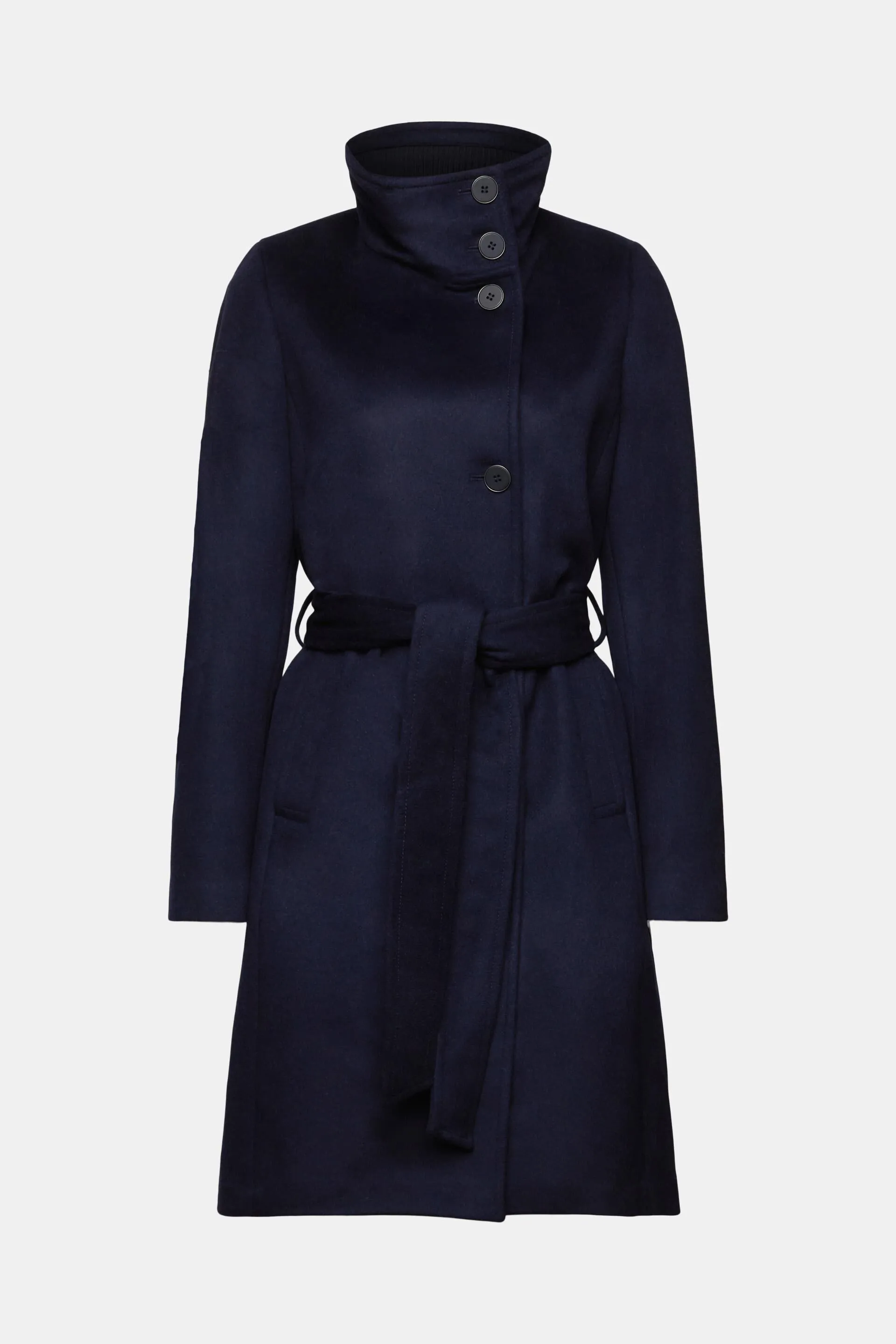 Riciclato: cappotto in misto lana con cachemire
