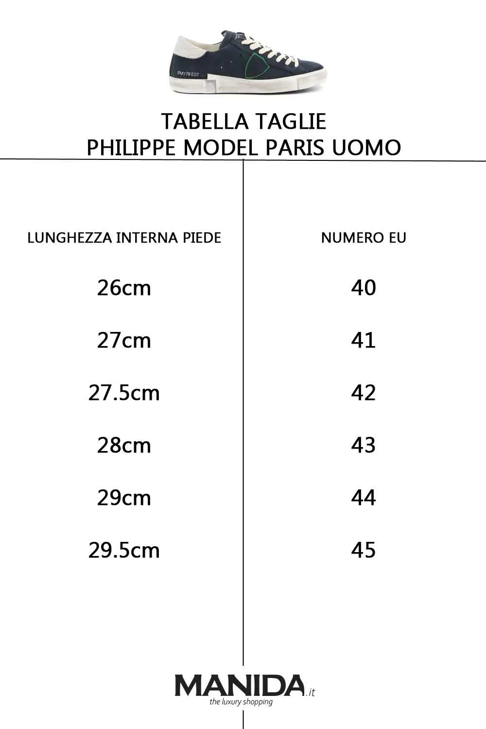 Scarpe Paris X - PHILIPPE MODEL