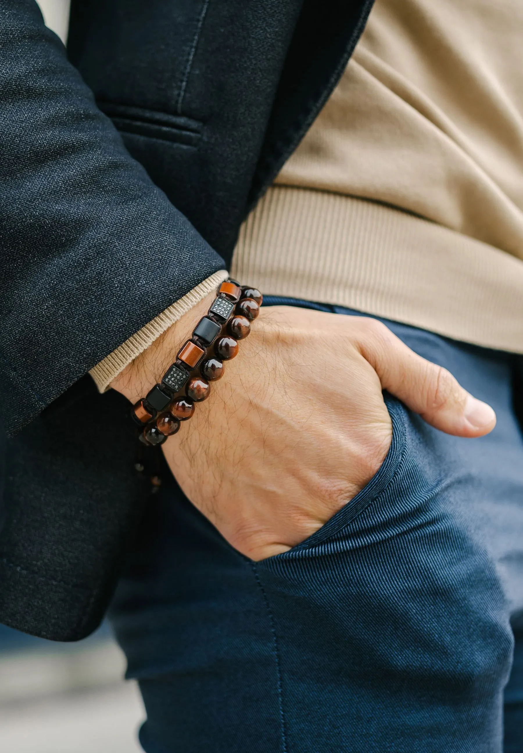 SINGLE BEAD - Bracciale