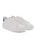 Sneakers Crime London UNITY LOW TOP in pelle bianco e blu