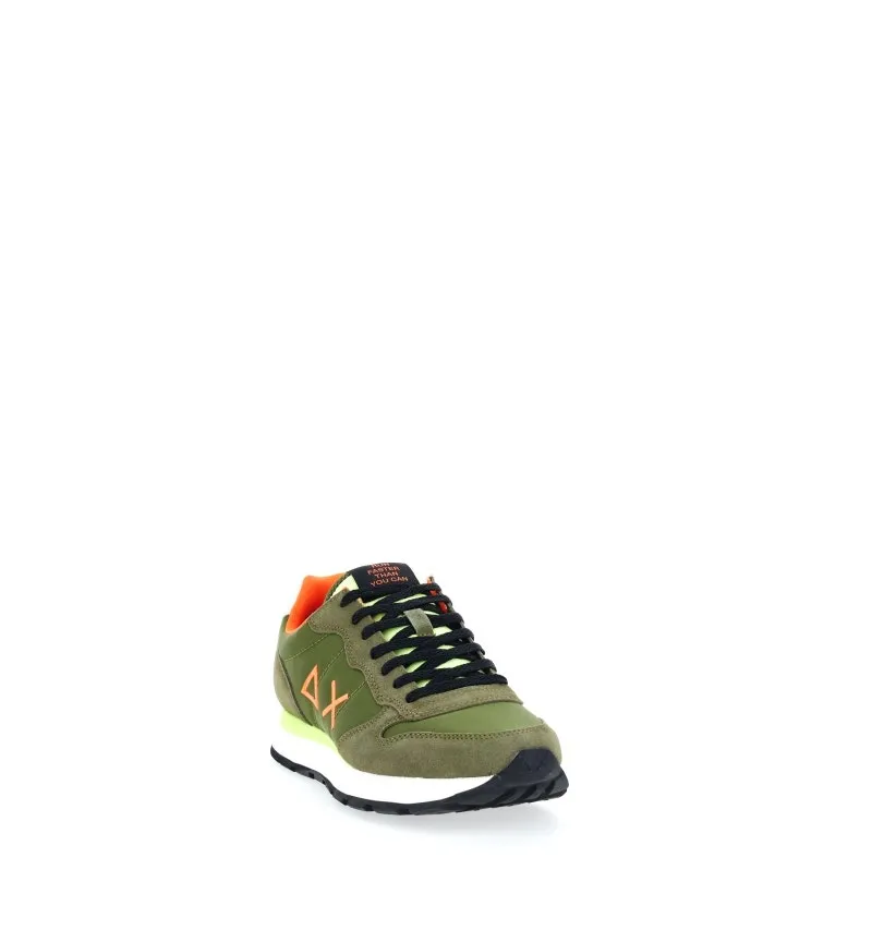 Sneakers inserti pelle