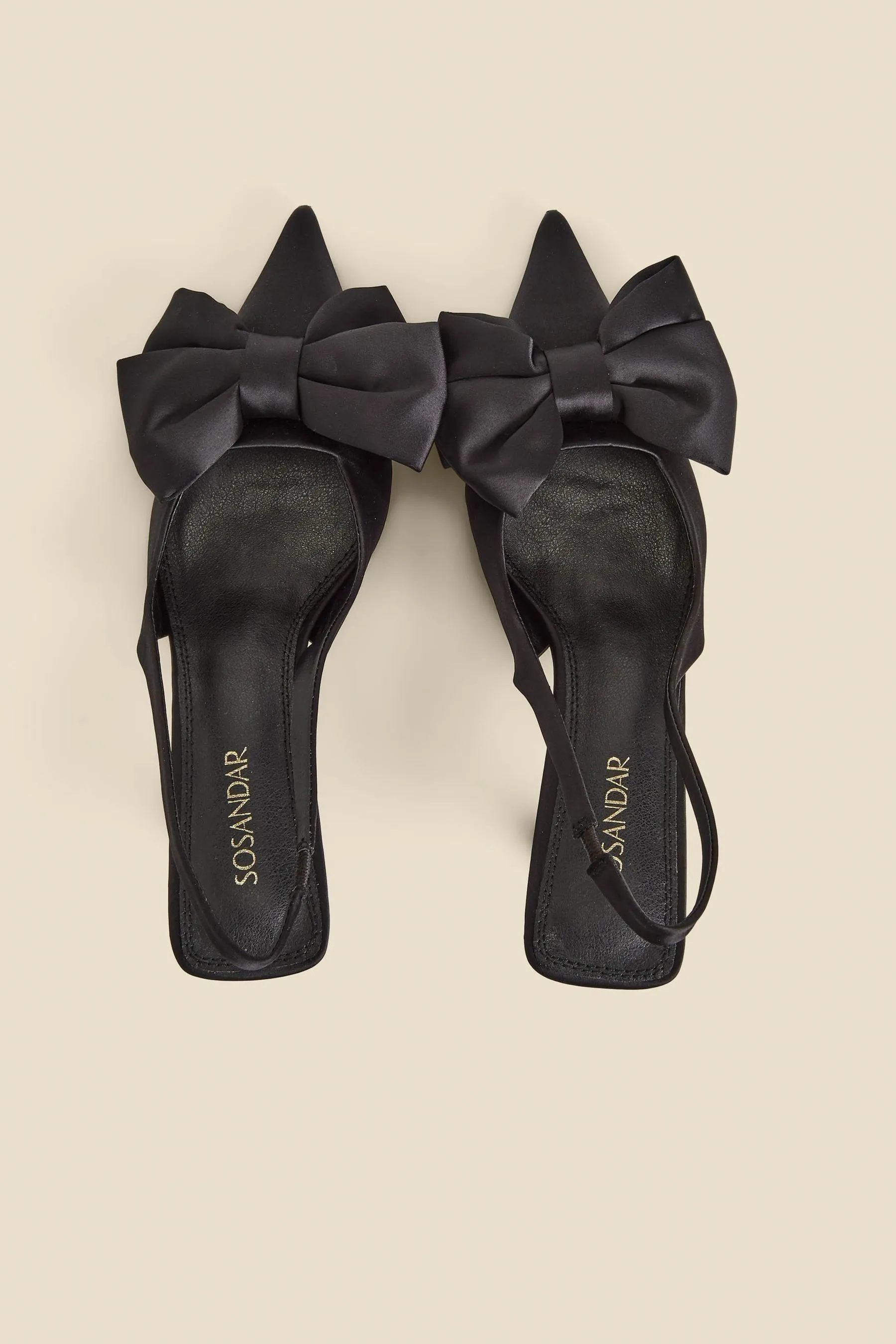 Sosandar Fiocco - Décolleté con tacco a rocchetto e Scarpe cinturino posteriore