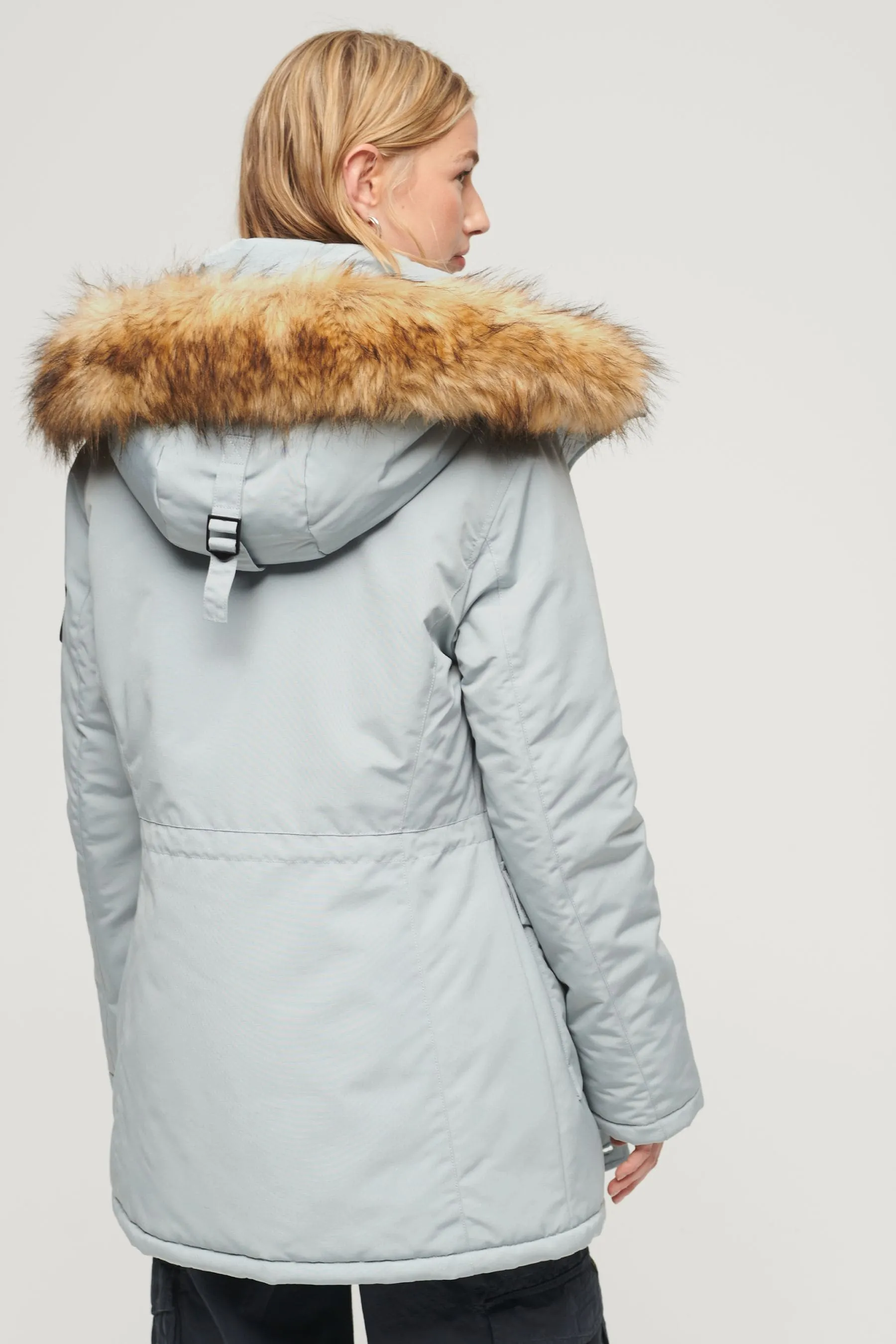 Superdry - Everest - Parka con Con cappuccio pelliccia sintetica