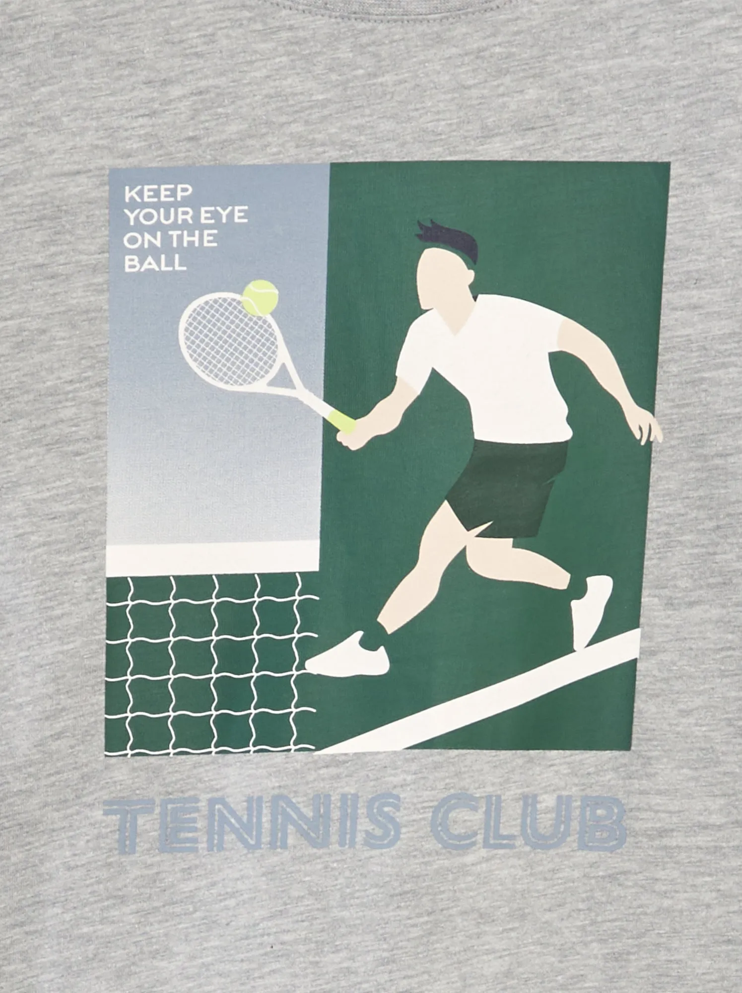T-shirt in maglia jersey stampata - BIANCO