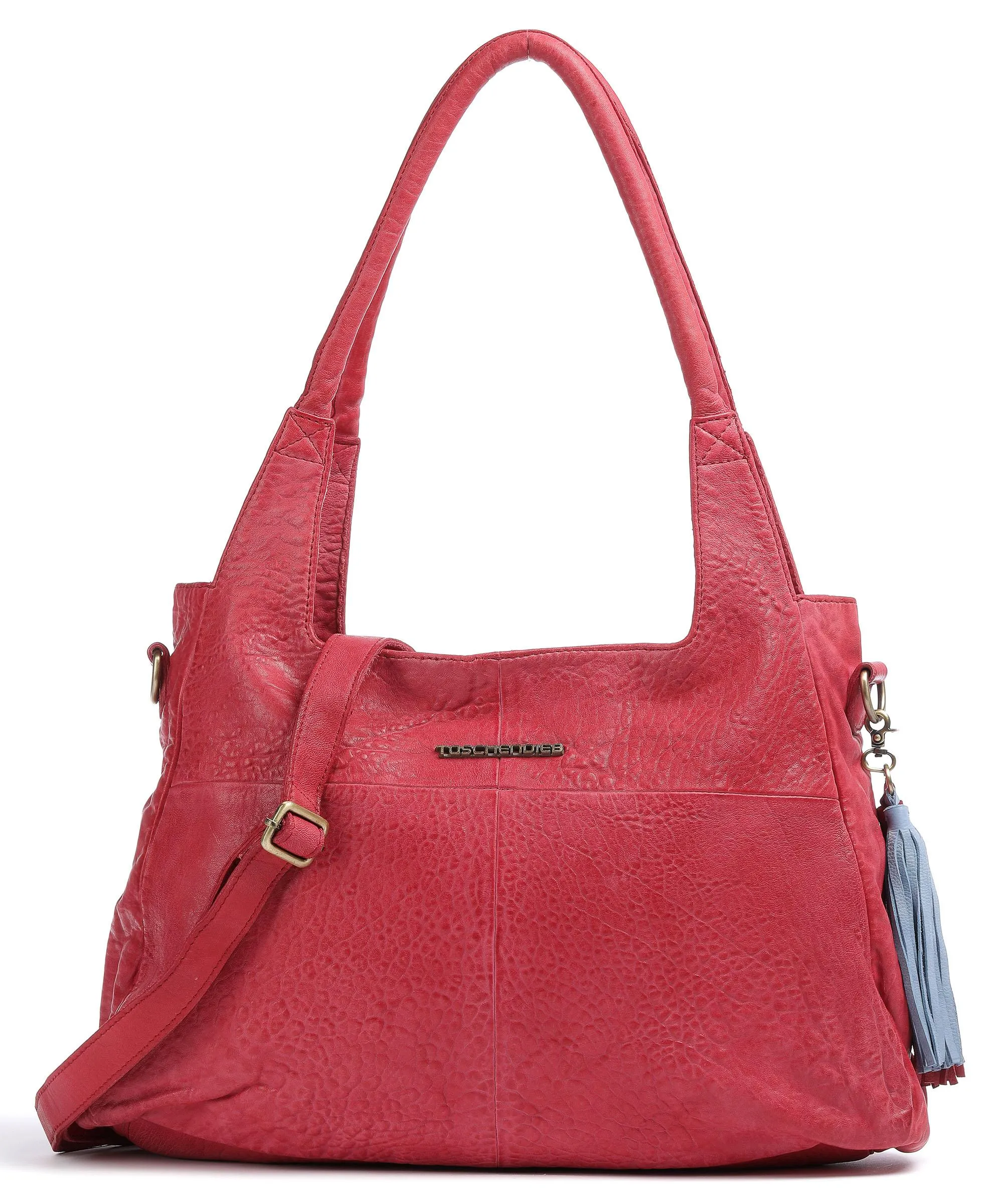  Taschendieb Wien Walfischgasse 7 Borsa hobo pelle di pecora pink  