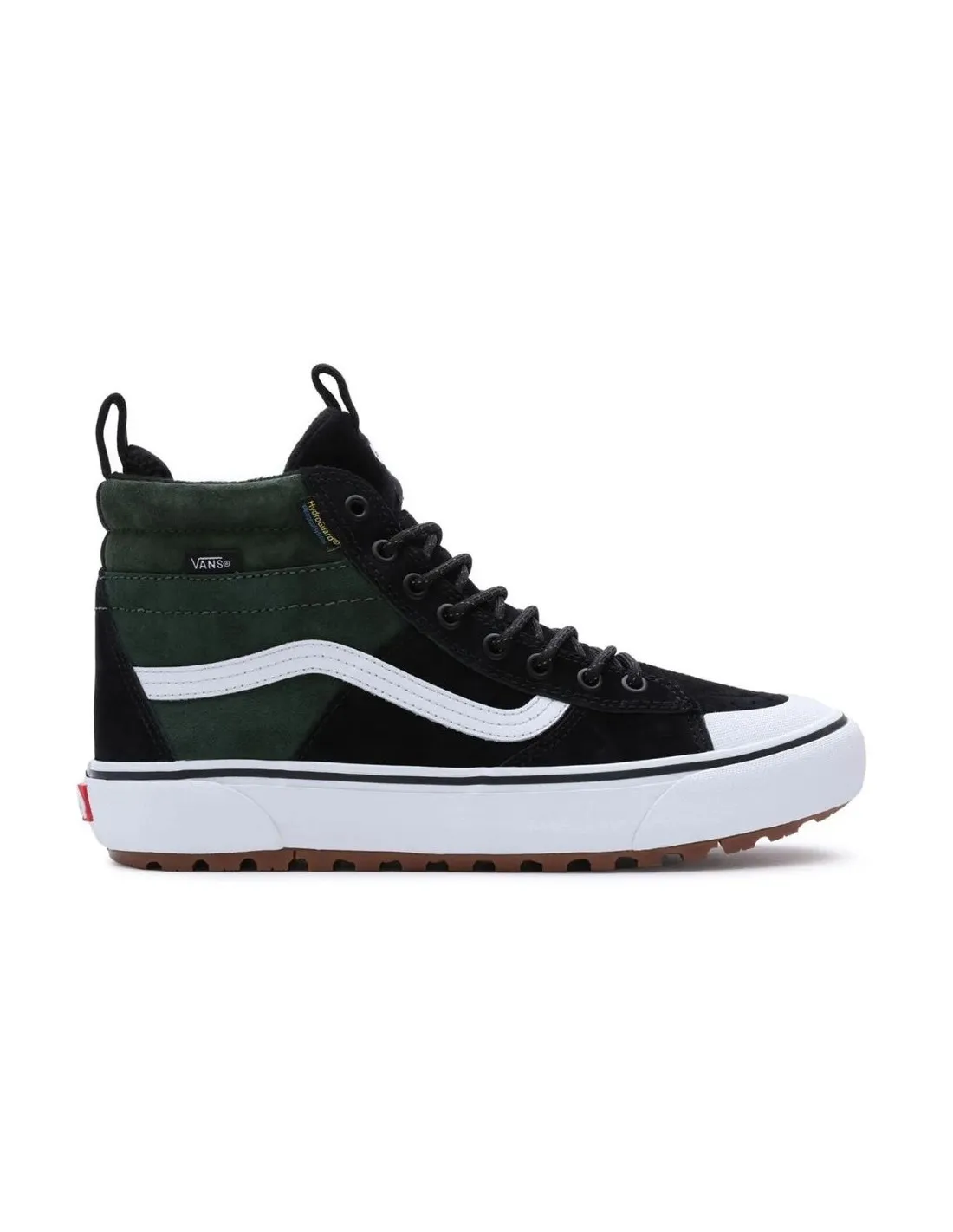 Vans Ua Sk8-Hi Mte Tone Utility Nero Verde Scarpe da ginnastica alte