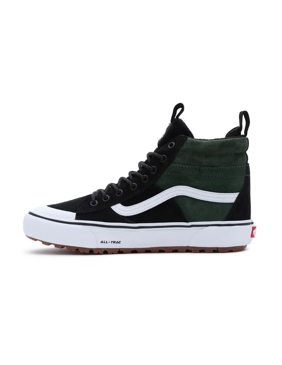 Vans Ua Sk8-Hi Mte Tone Utility Nero Verde Scarpe da ginnastica alte