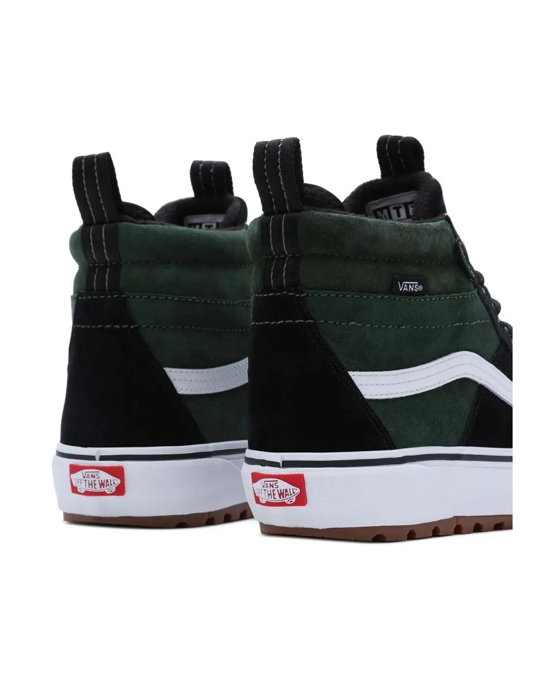Vans Ua Sk8-Hi Mte Tone Utility Nero Verde Scarpe da ginnastica alte