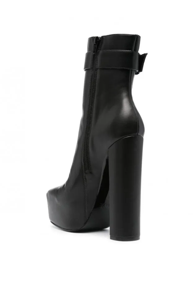 Versace Jeans Couture Stivali con fibbia barocca 140mm