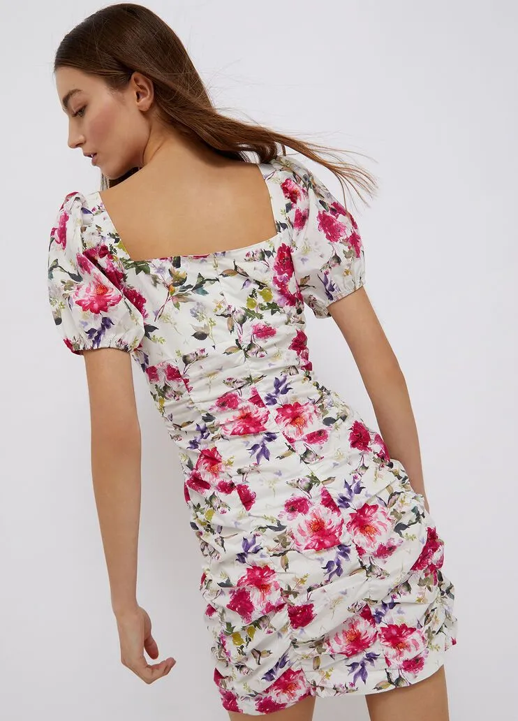 Vestito corto a fiori liu jo