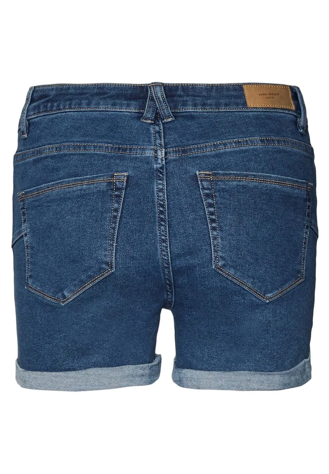 VMLUNA FOLD MIX - Shorts di jeans